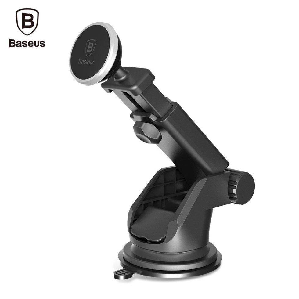 Автодержатель телескопічний магнітний Baseus Solid Series Telescopic Car Mount (SULX-0S) від компанії Інтернет-магазин "FotoUSB" - фото 1