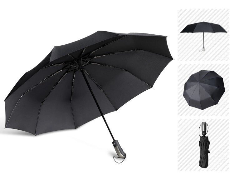 Автоматична парасолька Primo TopX DYD164 - Black від компанії Інтернет-магазин "FotoUSB" - фото 1