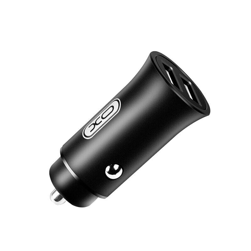 Автомобільний зарядний пристрій XO CC15 2.1A/2 USB/12-24V - Black від компанії Інтернет-магазин "FotoUSB" - фото 1
