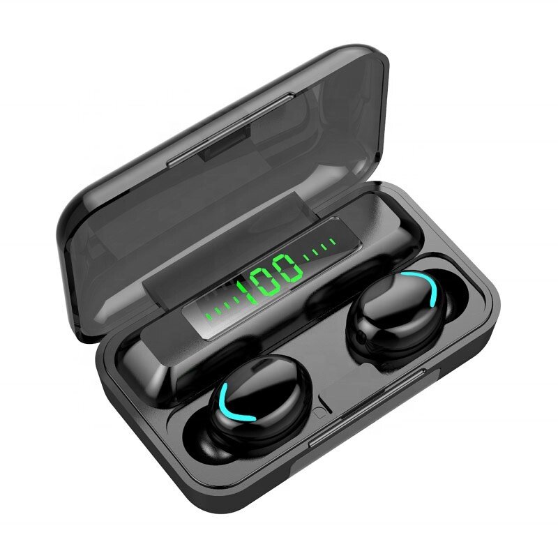 Бездротові навушники Primo F9 Bluetooth V5.0 з мікрофоном - Black від компанії Інтернет-магазин "FotoUSB" - фото 1