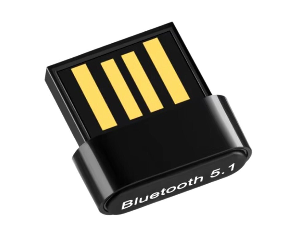 Bluetooth USB адаптер BT07 V5.1 для комп'ютера, ноутбука від компанії Інтернет-магазин "FotoUSB" - фото 1