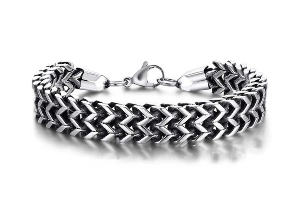 Браслет Primo Double Bali металевий плетений - Silver від компанії Інтернет-магазин "FotoUSB" - фото 1