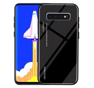 Чохол бампер Primolux Gradient Glass для Samsung Galaxy S10 (SM-G973) - Black