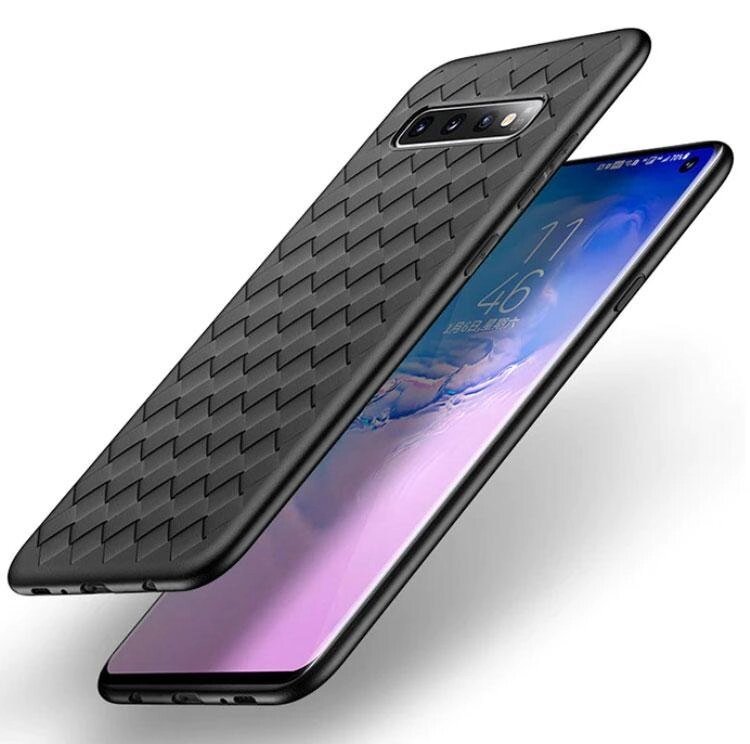 Чехол Floveme BV Weaving для Samsung Galaxy S10 (SM-G973) - Black від компанії Інтернет-магазин "FotoUSB" - фото 1