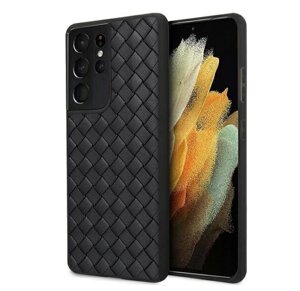 Чохол Primo BV Weaving для смартфона Samsung Galaxy S21 Ultra (SM-S998) - Black