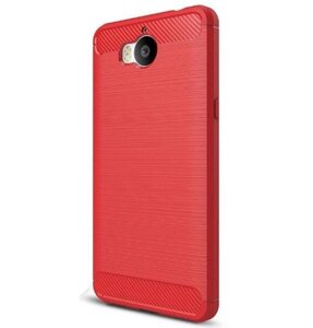 Чохол Primolux Carbon Fiber Series для Huawei Y5 2017 Red