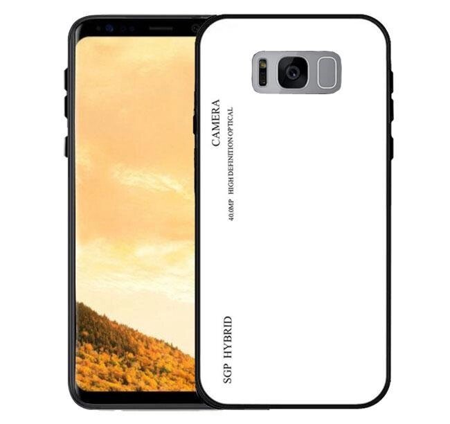 Чохол бампер Primolux Gradient Glass для Samsung Galaxy S8 Plus (SM-G955) - White від компанії Інтернет-магазин "FotoUSB" - фото 1