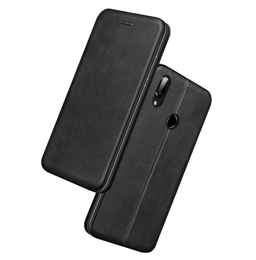 Чохол-книжка Primolux Besus для телефону Xiaomi Redmi Note 7 / Note 7 Pro - Black від компанії Інтернет-магазин "FotoUSB" - фото 1