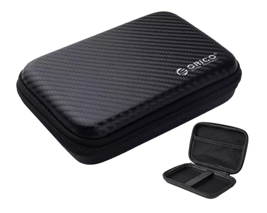 Чохол кофр кейс Orico PHM-25-BK-EP для зовнішніх HDD / SSD дисків - Black від компанії Інтернет-магазин "FotoUSB" - фото 1