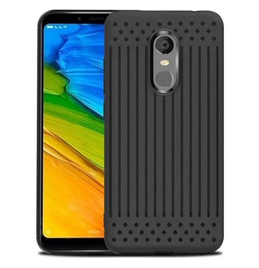 Чохол накладка Primo Shell TPU для Xiaomi Redmi 5 Plus - Black від компанії Інтернет-магазин "FotoUSB" - фото 1