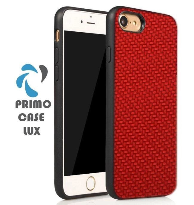 Чохол накладка Primolux Case Lux для Apple iPhone 7 / iPhone 8 Red від компанії Інтернет-магазин "FotoUSB" - фото 1