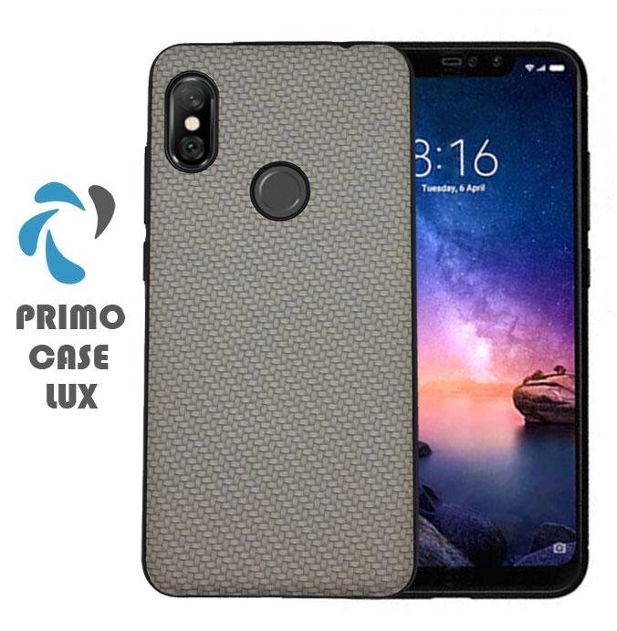 Чохол накладка Primolux Case Lux для Xiaomi Redmi Note 6 Pro Light Grey від компанії Інтернет-магазин "FotoUSB" - фото 1