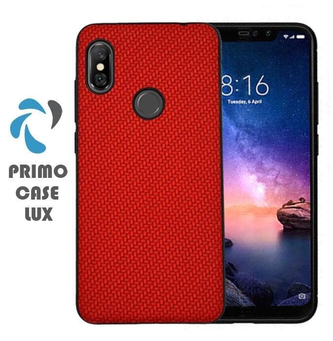 Чохол накладка Primolux Case Lux для Xiaomi Redmi Note 6 Pro Red від компанії Інтернет-магазин "FotoUSB" - фото 1