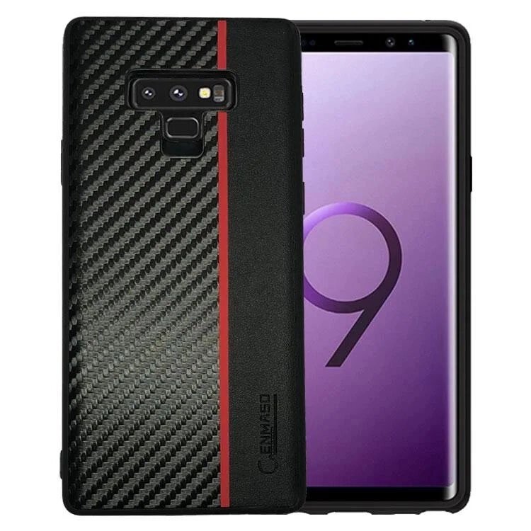 Чохол накладка Primolux Cenmaso для Samsung Galaxy Note 9 (SM-N960) - Black & Red від компанії Інтернет-магазин "FotoUSB" - фото 1