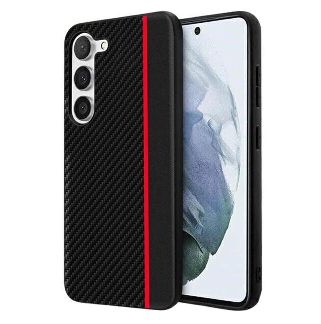 Чохол накладка Primolux CFC для Samsung Galaxy S23 Plus (SM-S916) - Black & Red від компанії Інтернет-магазин "FotoUSB" - фото 1
