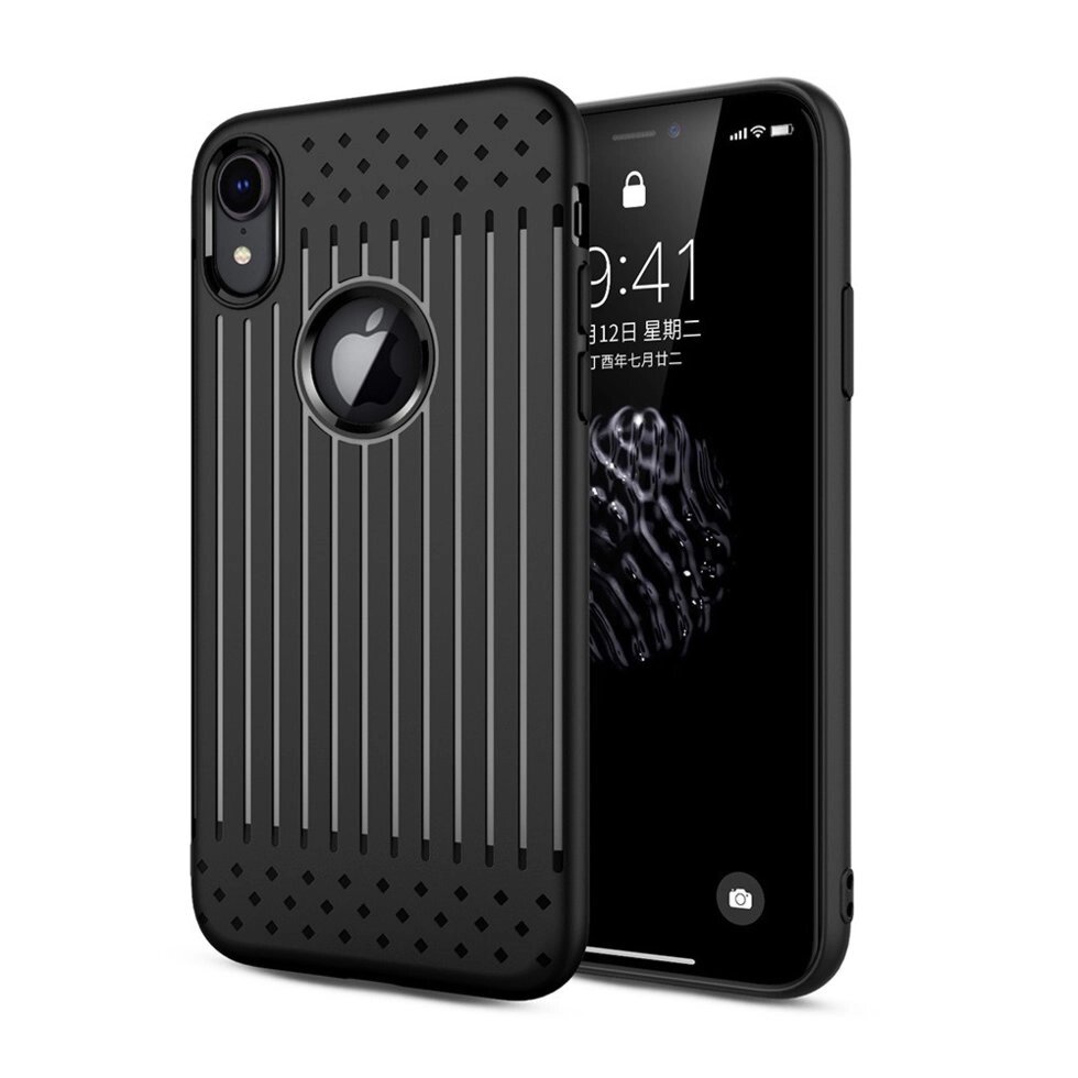 Чохол накладка Primolux Shell TPU для Apple iPhone XR Black від компанії Інтернет-магазин "FotoUSB" - фото 1