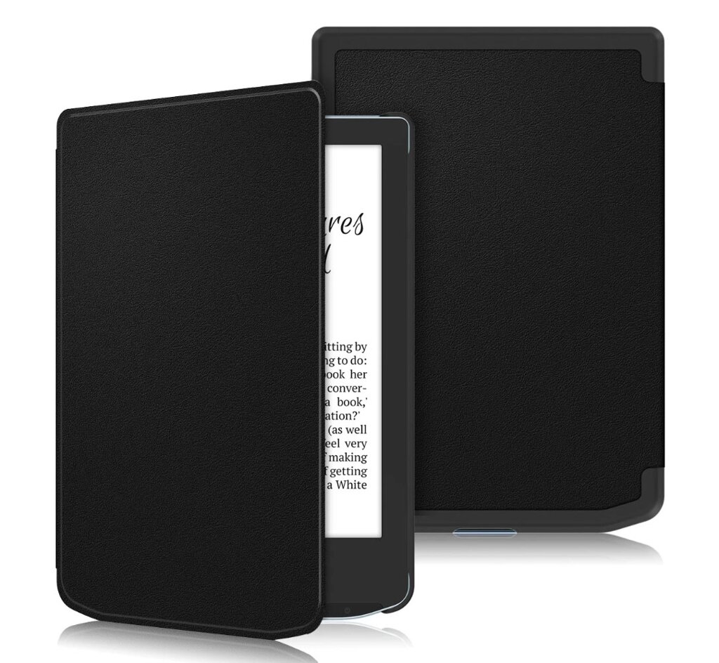 Чохол обкладинка Primolux Slim для електронної книги PocketBook 629 Verse / PocketBook 634 Verse Pro - Black від компанії Інтернет-магазин "FotoUSB" - фото 1
