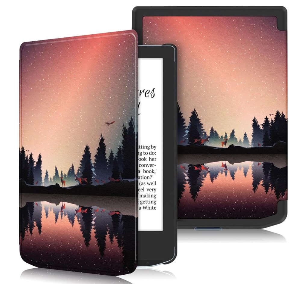 Чохол обкладинка Primolux Slim для електронної книги PocketBook 629 Verse / PocketBook 634 Verse Pro - Nature від компанії Інтернет-магазин "FotoUSB" - фото 1