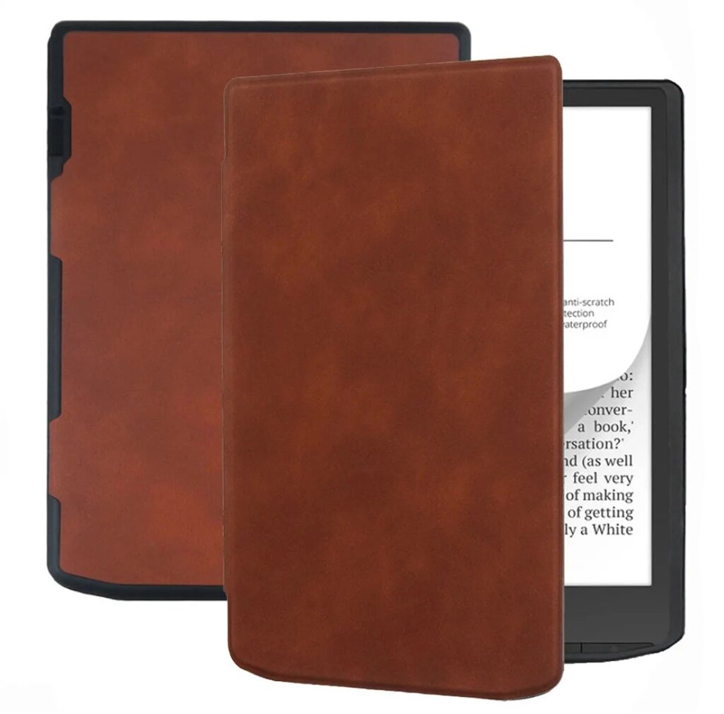 Чохол обкладинка Primolux TPU для електронної книги PocketBook 743 InkPad 4 - Brown від компанії Інтернет-магазин "FotoUSB" - фото 1