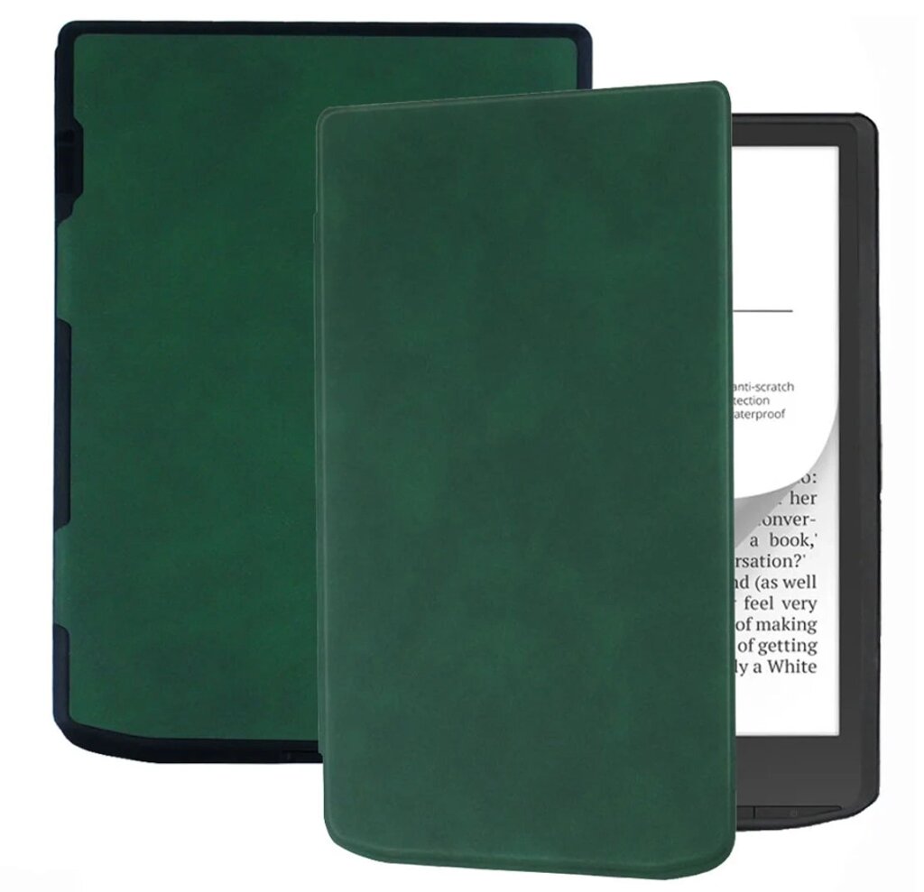 Чохол обкладинка Primolux TPU для електронної книги PocketBook 743 InkPad 4 - Dark Green від компанії Інтернет-магазин "FotoUSB" - фото 1