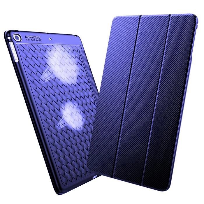 Чохол Primo Kakusiga Huxi для планшета Apple iPad 9.7 2017/2018 (A1822, A1823, A1893, A1954) - Dark Blue від компанії Інтернет-магазин "FotoUSB" - фото 1