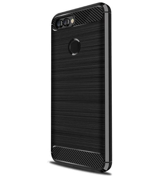 Чохол Primolux Carbon Fiber Series для Huawei P Smart - Black від компанії Інтернет-магазин "FotoUSB" - фото 1