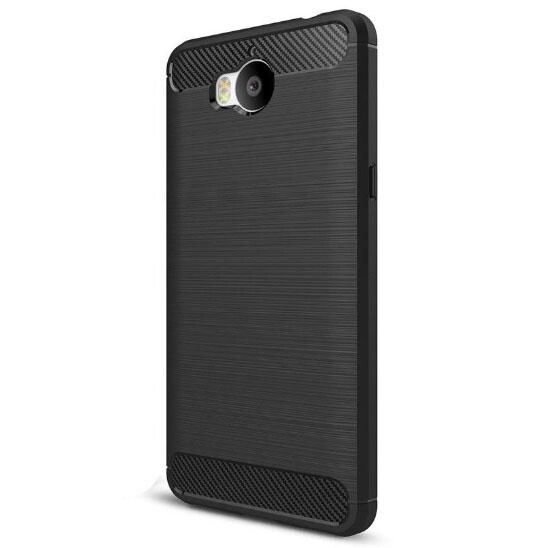 Чохол Primolux Carbon Fiber Series для Huawei Y5 2017 - Black від компанії Інтернет-магазин "FotoUSB" - фото 1