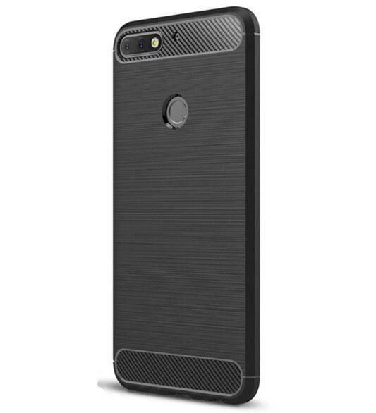 Чохол Primolux Carbon Fiber Series для Huawei Y7 Prime 2018 Black від компанії Інтернет-магазин "FotoUSB" - фото 1