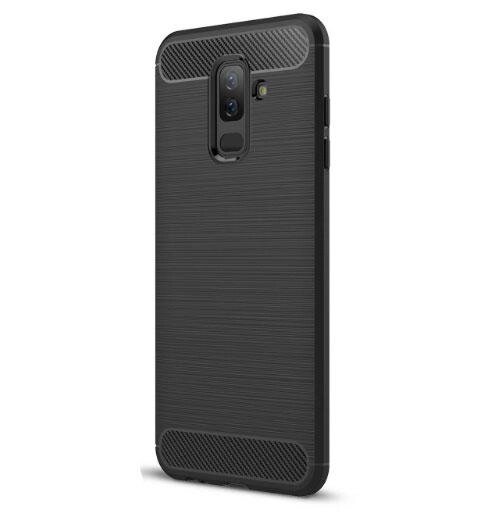 Чохол Primolux Carbon Fiber Series для Samsung J8 2018 (J810) Black від компанії Інтернет-магазин "FotoUSB" - фото 1