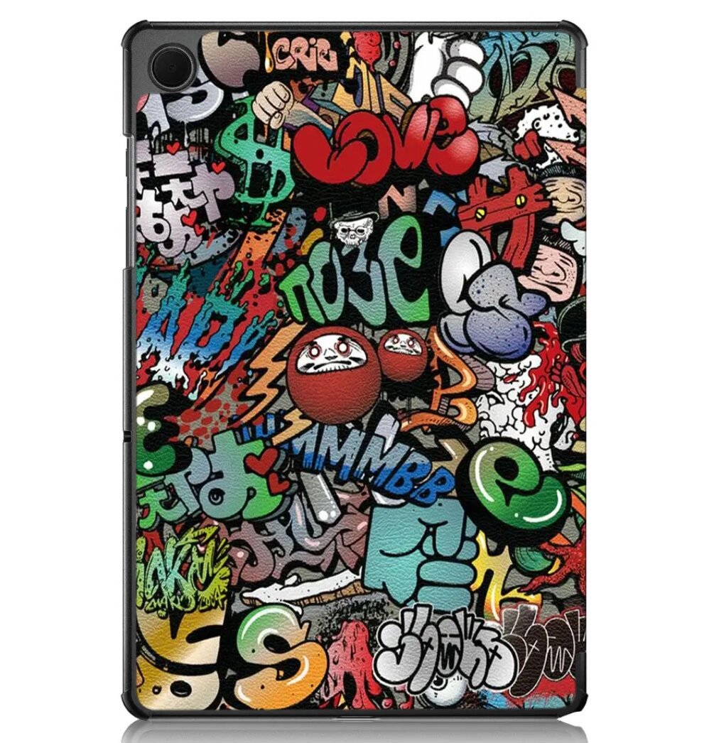 Чохол Primolux Slim для планшета Samsung Galaxy Tab A9 Plus 11" (SM-X210 / SM-X215 / SM-X216) - Graffiti від компанії Інтернет-магазин "FotoUSB" - фото 1