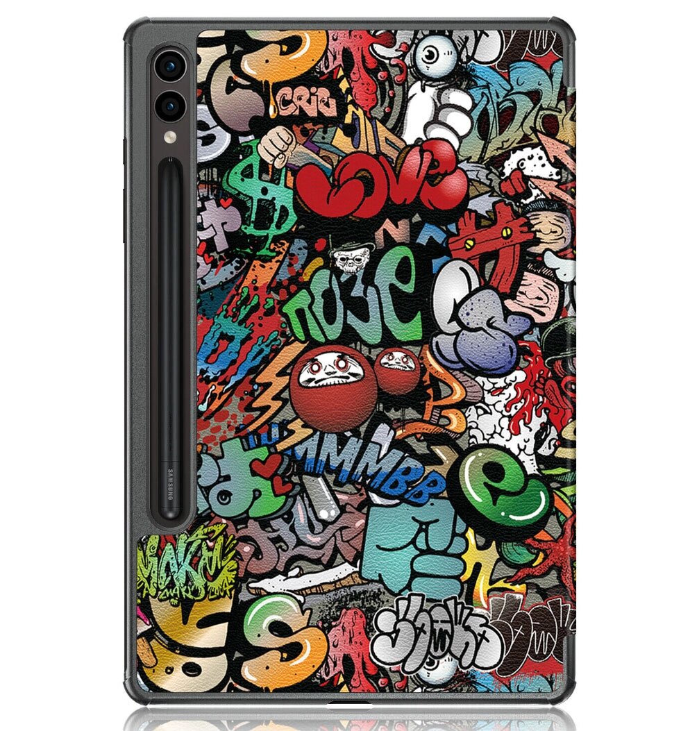 Чохол Primolux Slim для планшета Samsung Galaxy Tab S9 Plus (SM-X810 / SM-X816) 12.4" - Graffiti від компанії Інтернет-магазин "FotoUSB" - фото 1