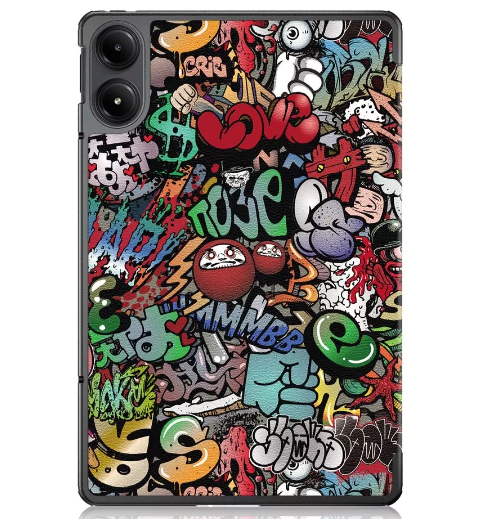 Чохол Primolux Slim для планшета Xiaomi Redmi Pad Pro 12.1 / Poco Pad 12.1" - Graffiti від компанії Інтернет-магазин "FotoUSB" - фото 1