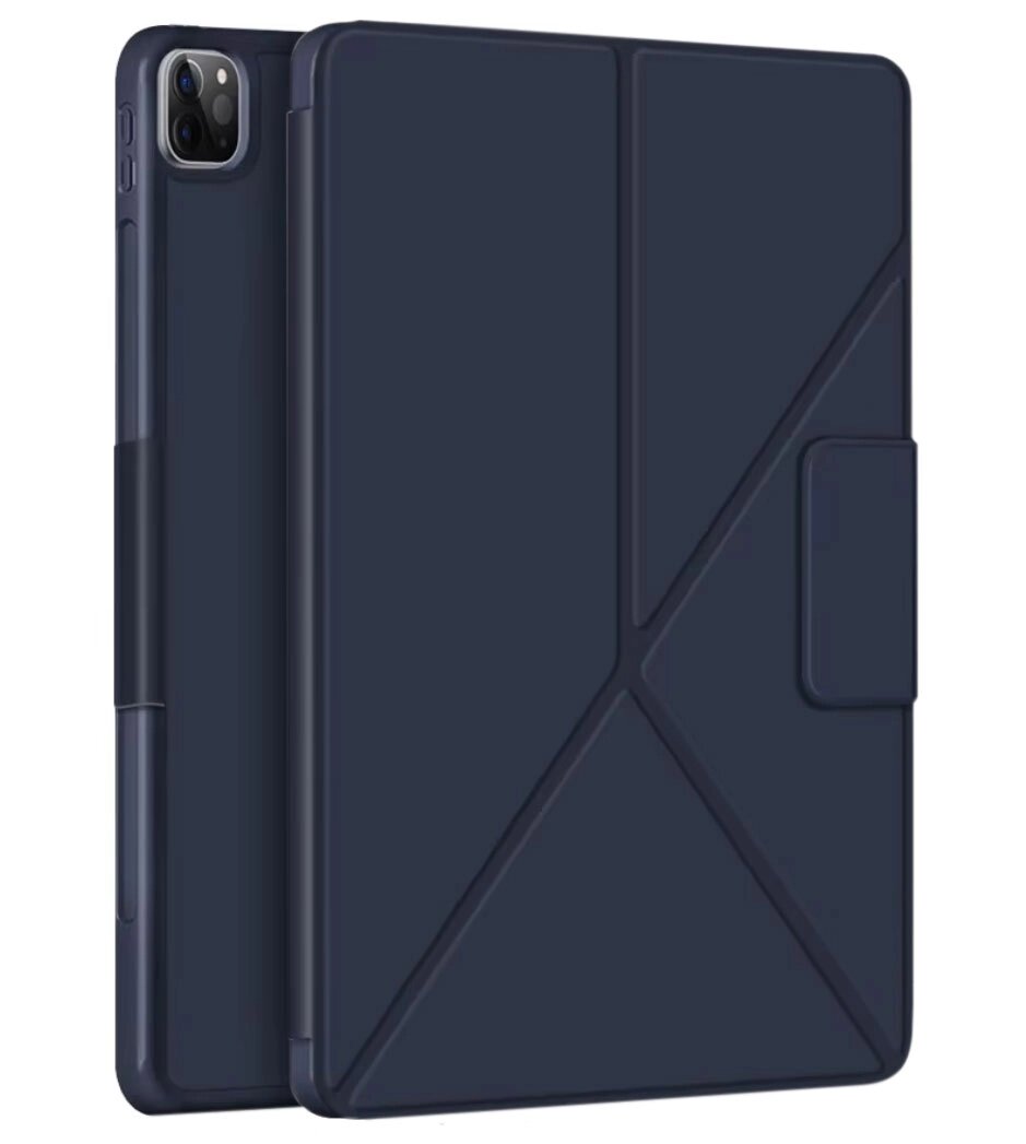 Чохол Primolux Transformer для планшета Apple iPad Pro 12.9" 2020 / 2021 / 2022 - Dark Blue від компанії Інтернет-магазин "FotoUSB" - фото 1