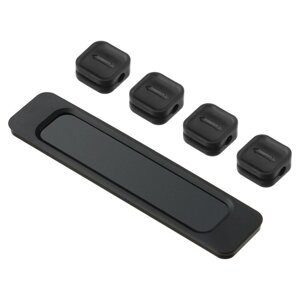 Тримач органайзер Primo TKM4 для USB кабелів магнітний - Black