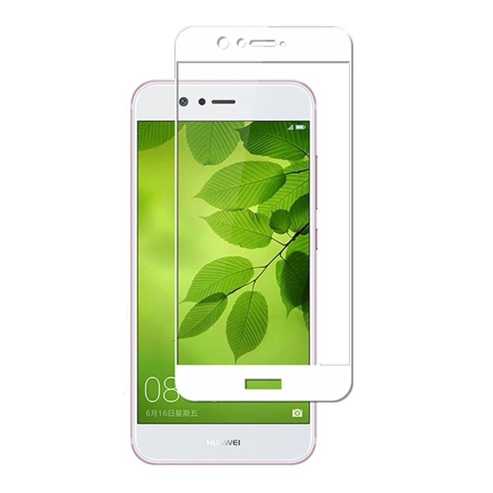 Full Cover захисне скло для Huawei Nova 2 - White від компанії Інтернет-магазин "FotoUSB" - фото 1