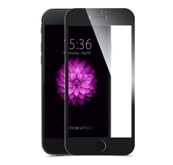 Full Cover захисне скло для iPhone 7 / iPhone 8 4.7 "- Black від компанії Інтернет-магазин "FotoUSB" - фото 1