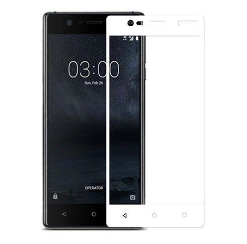 Full Cover захисне скло для Nokia 3 - White від компанії Інтернет-магазин "FotoUSB" - фото 1