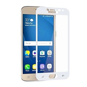 Full Cover захисне скло для Samsung Galaxy J2 2018 (SM-J250F) - White