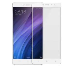 Full Cover захисне скло для Xiaomi Redmi 4 / Redmi 4 Prime - White