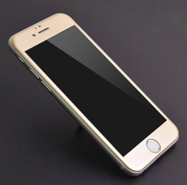 Full Glue захисне скло для iPhone 6 / 6S - Gold від компанії Інтернет-магазин "FotoUSB" - фото 1