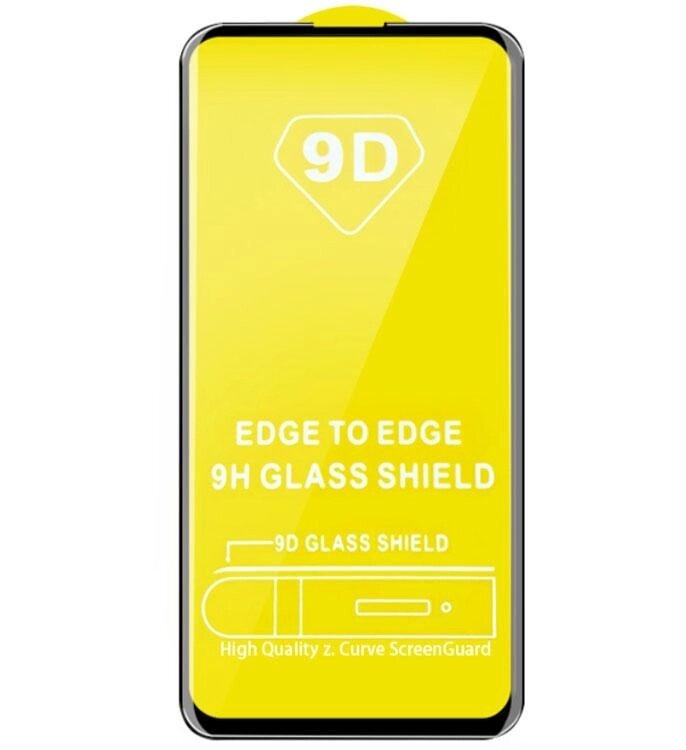 Full Glue защитное стекло Primo для телефона Xiaomi Redmi Note 9 Pro Max - Black від компанії Інтернет-магазин "FotoUSB" - фото 1