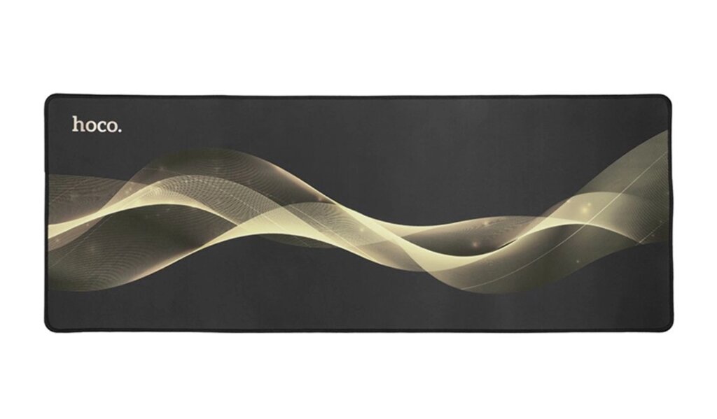Геймерський килимок для мишки, ігрова поверхня Hoco GM22 80x30 cm - Black від компанії Інтернет-магазин "FotoUSB" - фото 1