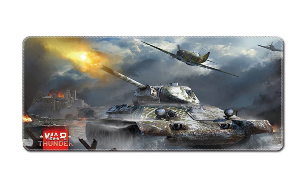 Геймерський килимок, ігрова поверхня Primo War Thunder 40х90см від компанії Інтернет-магазин "FotoUSB" - фото 1