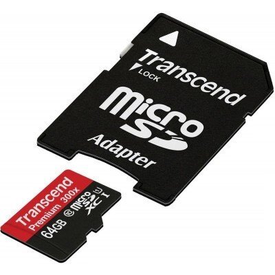 Карта пам'яті 64 Gb microSD Transcend UHS-I 400X Premium (TS16GUSDCU1) від компанії Інтернет-магазин "FotoUSB" - фото 1