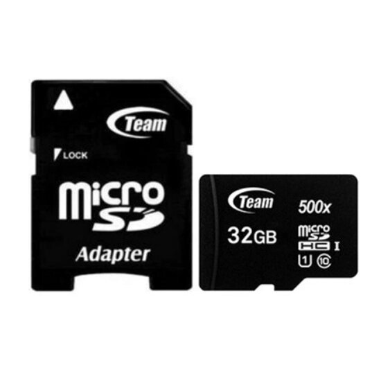 Карта пам'яті microSD Team 32Gb UHS-I Class 10 100Mb/s (TUSDH32GCL10U03) від компанії Інтернет-магазин "FotoUSB" - фото 1