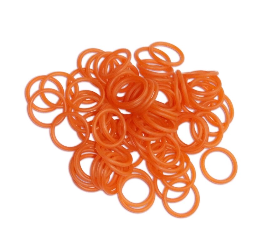 Кільце ущільнювач прокладка O-Ring 14x1.78mm на регулятор пейнтбольного балона (набір 20 штук) - Orange від компанії Інтернет-магазин "FotoUSB" - фото 1