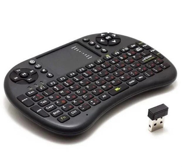 Клавіатура W-Shark SR002 для Smart TV, Android, Windows з тачпадом - Black від компанії Інтернет-магазин "FotoUSB" - фото 1