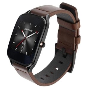 Шкіряний ремінець Primo Classic для годин Asus ZenWatch 2 (WI501Q) - Coffee