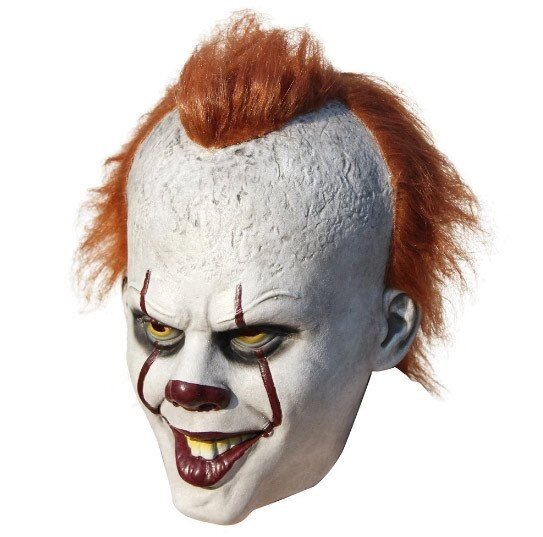 Латексна маска BoCool Skull - Клоун Пеннивайз (Pennywise the Dancing Clown) від компанії Інтернет-магазин "FotoUSB" - фото 1