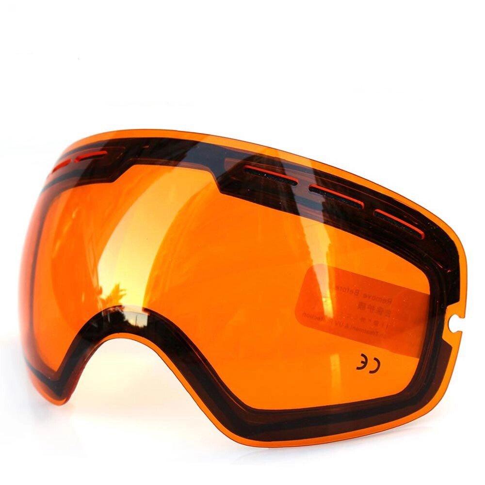 Лінза для гірськолижної маски Copozz GOG-201 - Orange від компанії Інтернет-магазин "FotoUSB" - фото 1